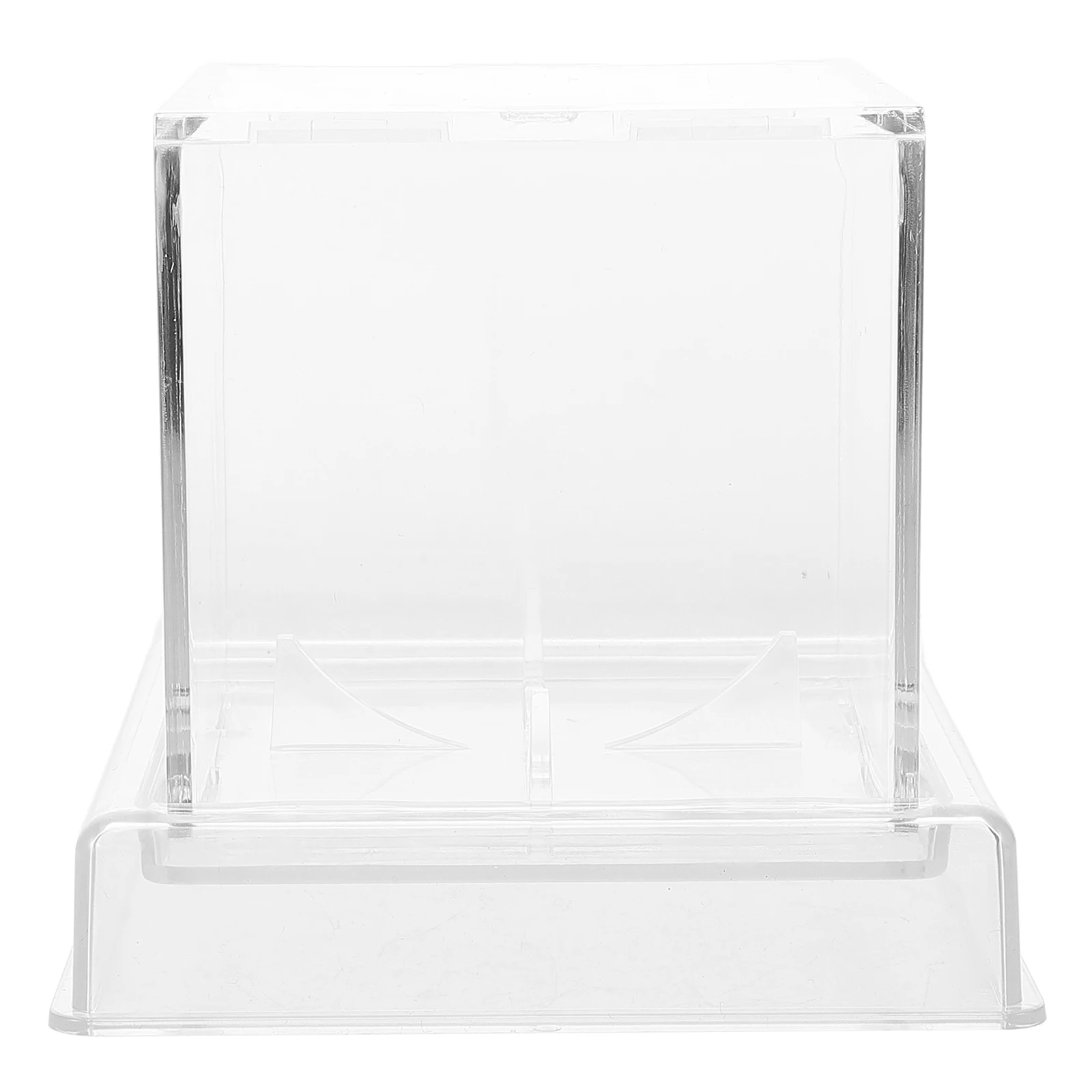 

Tennis Display Storage Box Baseball Holder Acrylic Stand Container Racks Collector