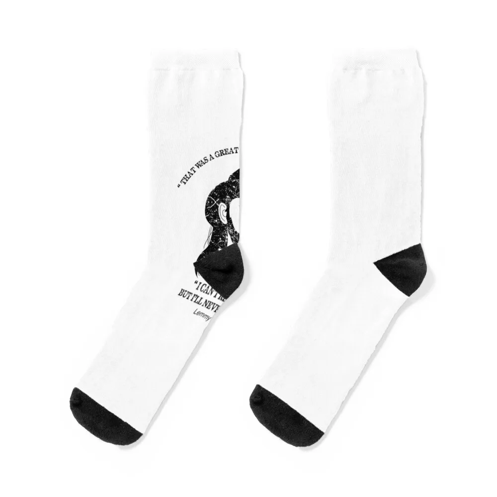 

Lemmy Kilmister quote Socks Running aesthetic New year's cool Socks Woman Men's