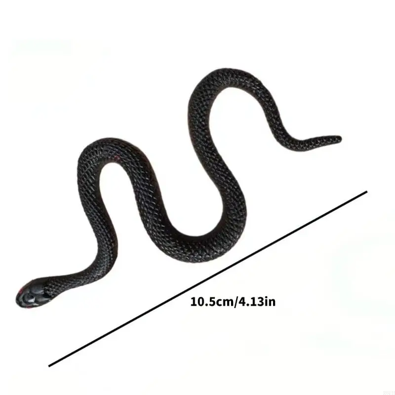 R6fd Snake Prank Props Halloween April Founts Novità Snake Display Toy 10pcs