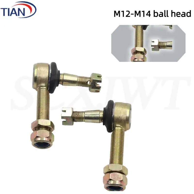 M12-M14 Adjustable Ball Joint Kit for 50cc 70cc 90cc 110cc 125cc 150cc 200cc 250cc  ATV Quad Kart Accessories