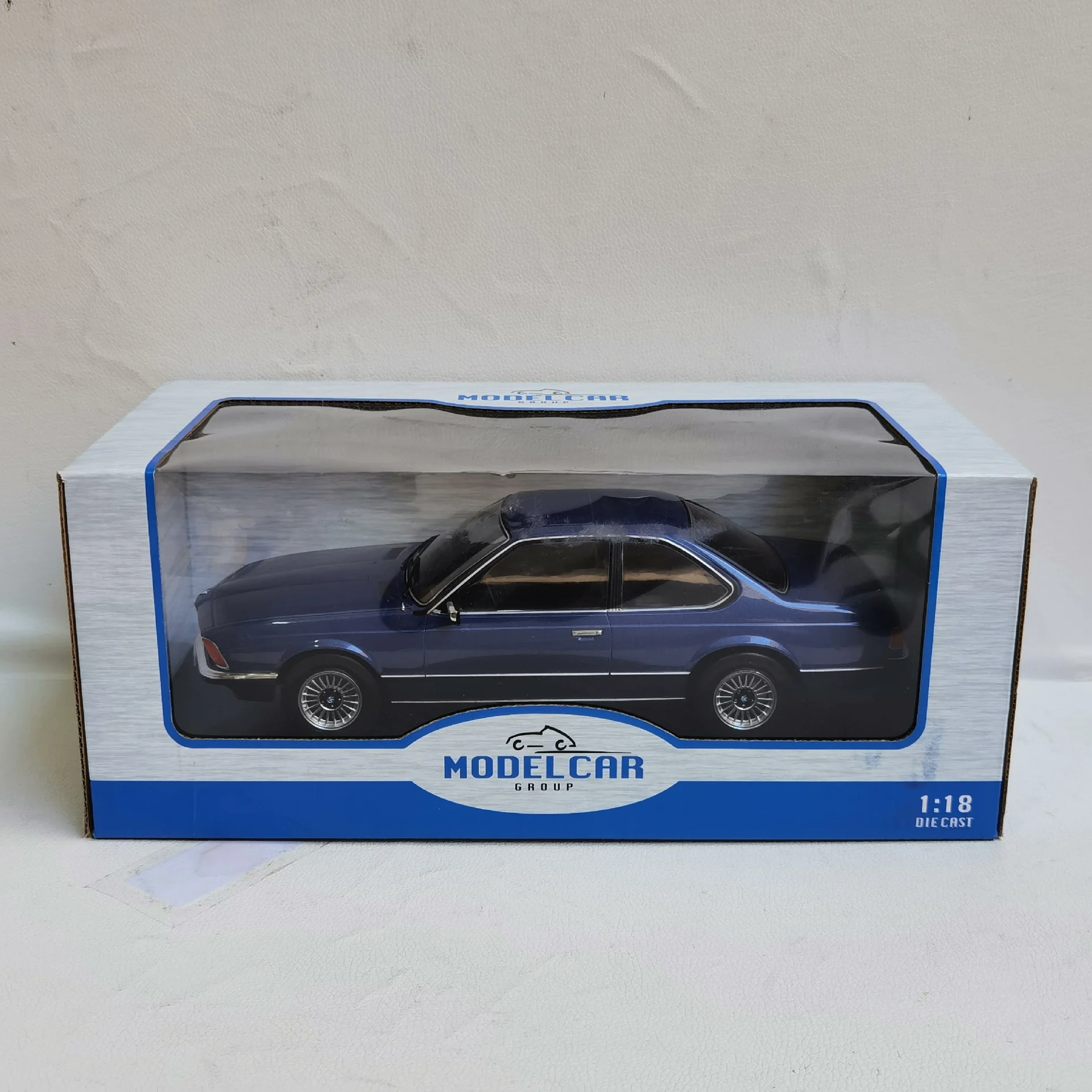 

Diecast MCG 1/18 Scale BMW 6 Series E24 D3D6 52 Alloy Car Model