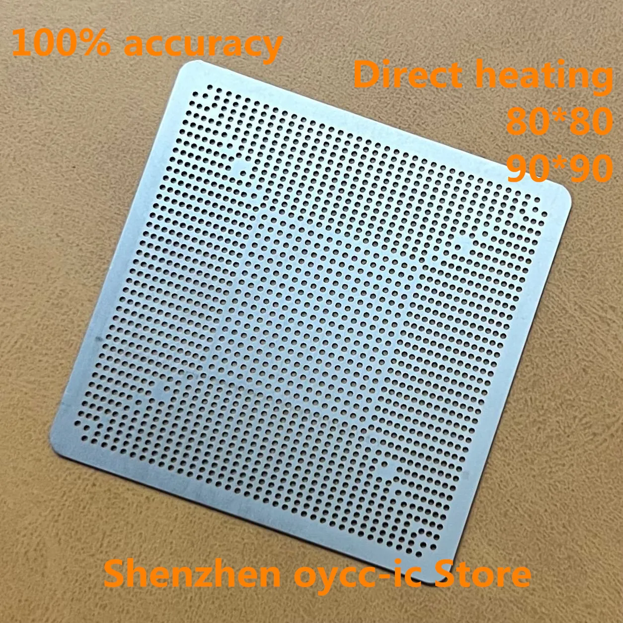 Direct heating 80*80 90*90 Navi 22 RX 6700 XT 215-127000006 215-127000036 215-127000116 215-127000144 GPU BGA Stencil Template