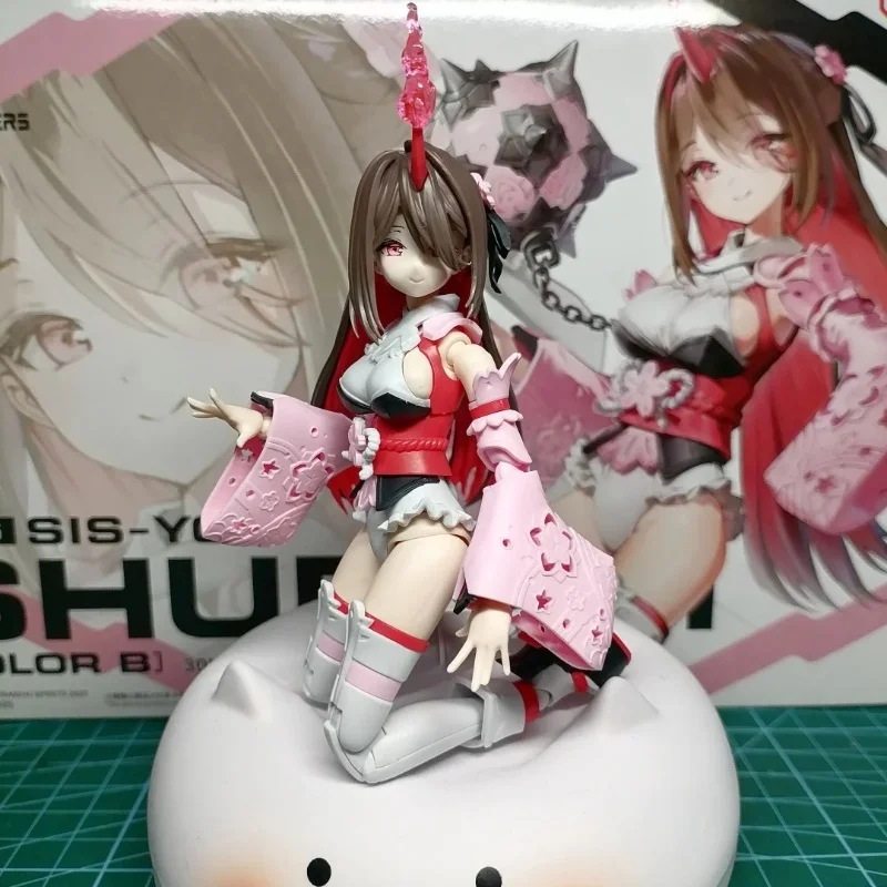 

In Stock Bandai 30minutes Sisters Sis-Y00 Juli Mei Action Figure Designed By Anmi Mecha Musume Collection Assembly Model