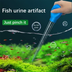 Aquarium Small Fish Tank Mini Water Changer Suction Pipe Large Dropper Manual Universal Cleaning Feeding Suction Pipe