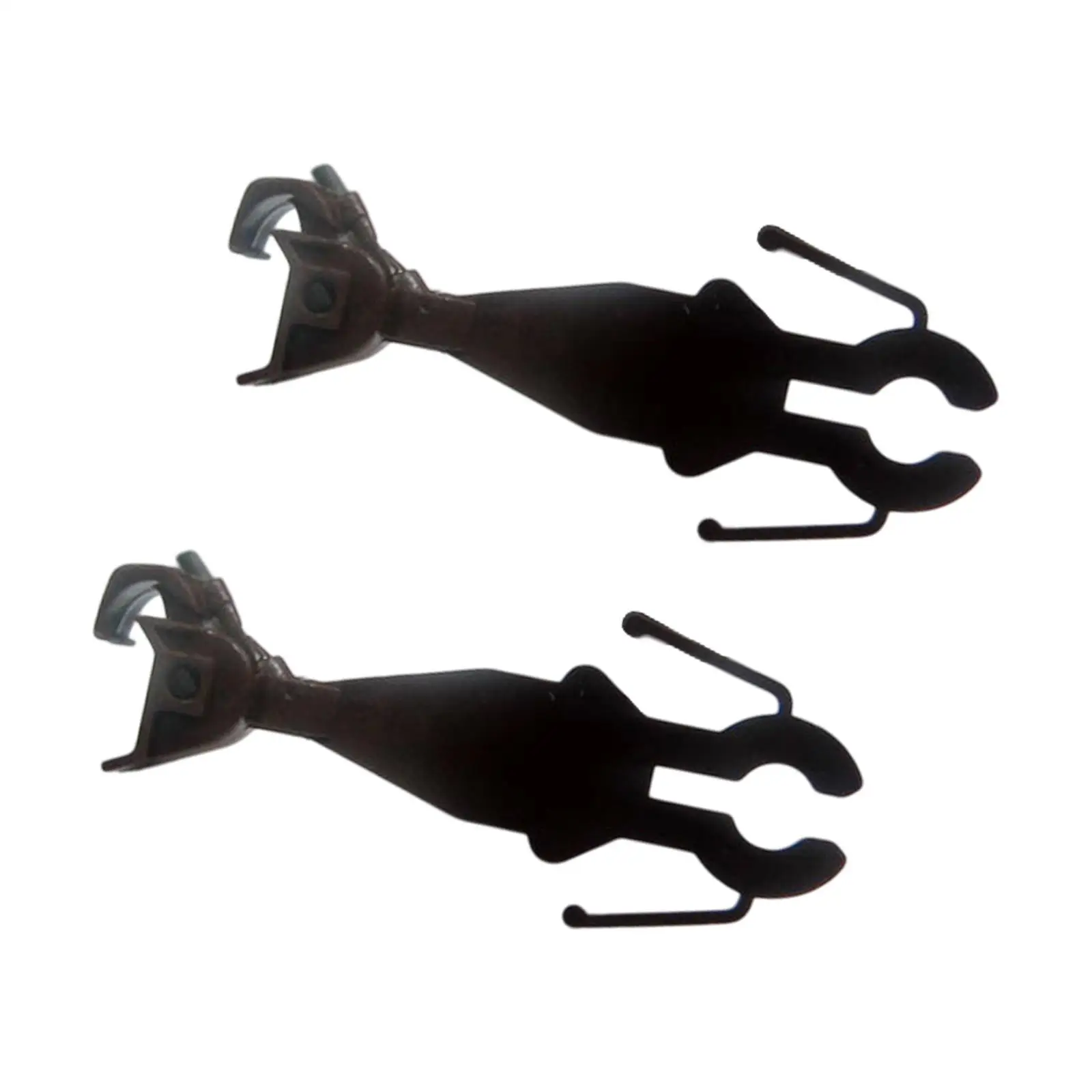 

2 Pieces HO Scale Train Couplers Model Railway Parts Professional Hobby Train Accessories 0.79 inch for 1/87 Scale DIY Modified
