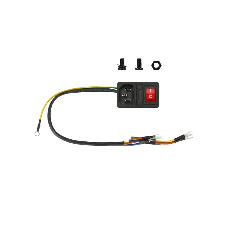 High Quality Power Switch Socket Replacement Part for 3D Printer Accessories Compatible with Tuozhu X1 P1 Series Durable