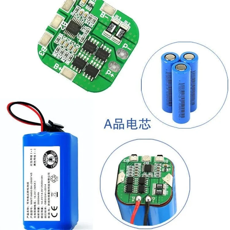 3000MAH 2800MAH Vacuum Cleaner Battery for ECOVACS CR130 CEN540 550 546 DL33 DG800 GT100 663 Sweepers Replace Power Source