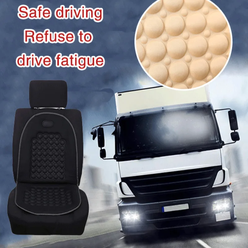 Juste de coussin de siège magnétique pour voiture, masseur universel, éponge de massage, support de taille