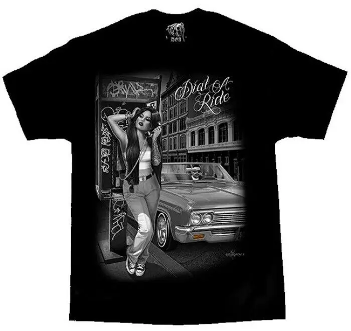 DGA Tees High Quality Cotton SLAM - BOULEVARD Men's Tee High Quality 100%Cotton Short Sleeve