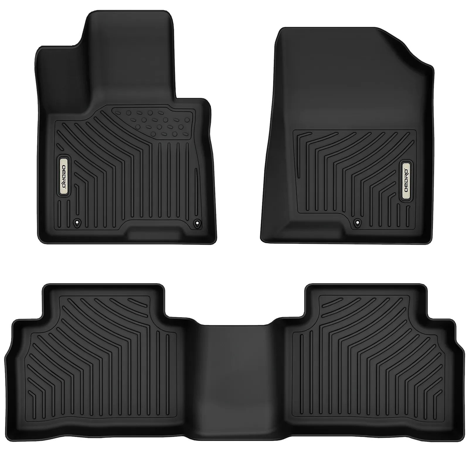 OEDRO All-Weather TPE Rubber Floor Mats Liners For 2022-2024 Hyundai Tucson Car Mats