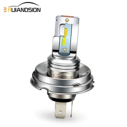 RUIANDSION P45T 1860 4SMD Led Bulb 10V 24V 12V 30V Car Fog Light 13.56W Motorbike Auto Motorcycle Headlight White&Yellow 1800Lm