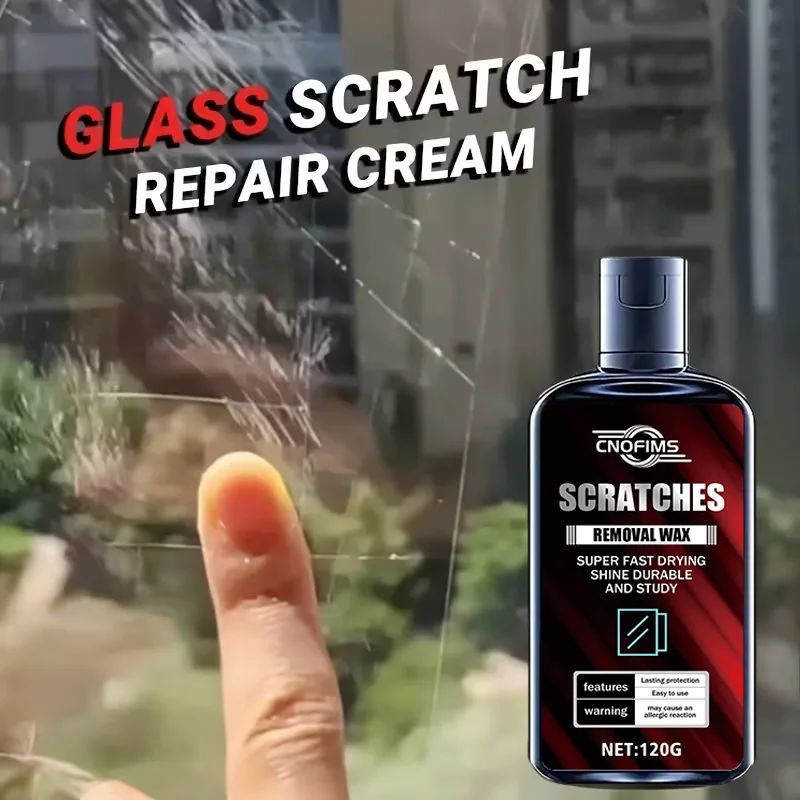 Multi-Purpose Scratch Polishing Agent for Glass - Quick Polishing And Grinding Solution for Household Bathrooms RVs Bathtubs