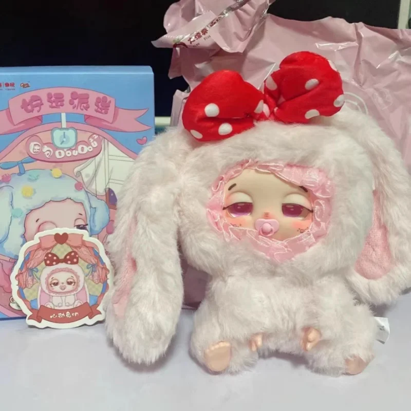 

Baby Three Sleepy Bag Doudou Good Luck Delivery Series Surprise Blind Box Симпатичная фигурка Виниловое лицо Плюшевая кукла Mystery Box Игрушка для девочек