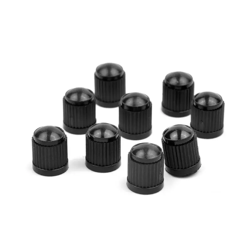 

Motorcycles Tire Valve Cap Plastic Replacement Bicycles For Car Truck Bike Rims Stem Wheel Air Black New Portable