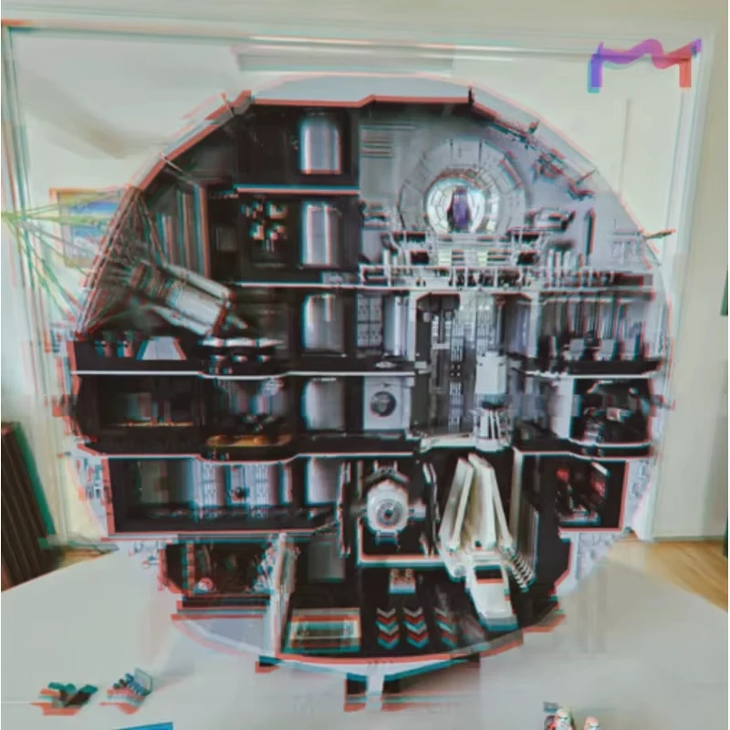 Ultimate Collector Series Death Star Building Block Model 9023PCS Detailed Desktop Ornament DIY Craft Birthday Gifts For Adult S - view 6