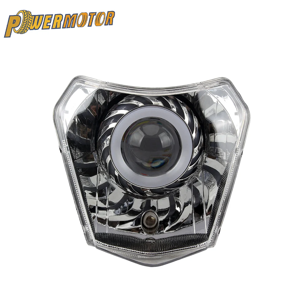 

Universal Motorcycle LED Headlamp Fairing For KTM EXC 300 XC SX 125 250 350 450 Motocross Headlight Modification Parts
