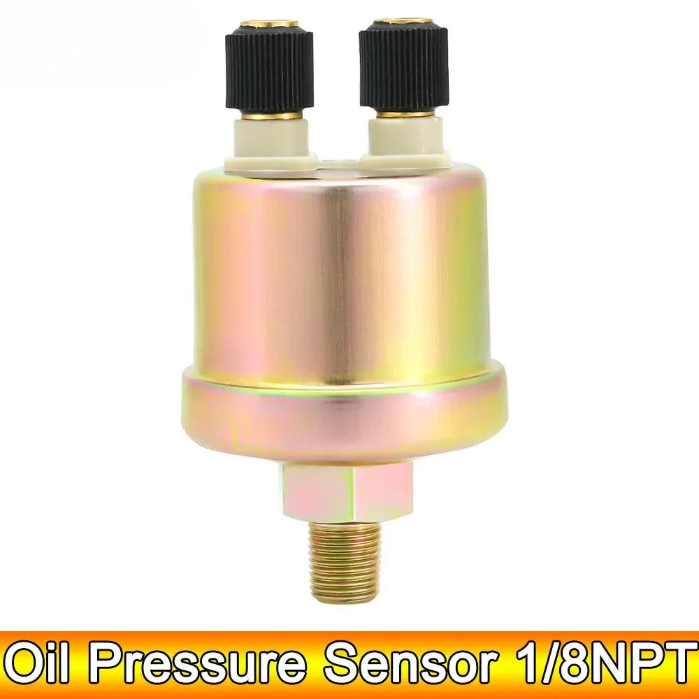 

AD Универсальный датчик давления масла 1/8NPT 10 мм 0-5BAR 0-10BAR для манометра масла, переключатель датчика, блок отправки, часть дизельного генератора