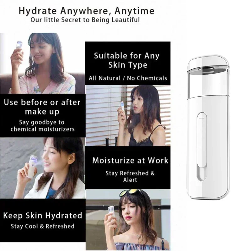 Портативный Водород с насыщенной водой мистер супер антиоксидант ОВП распылитель для лица нано растворенный молекулярный водород мистер H2