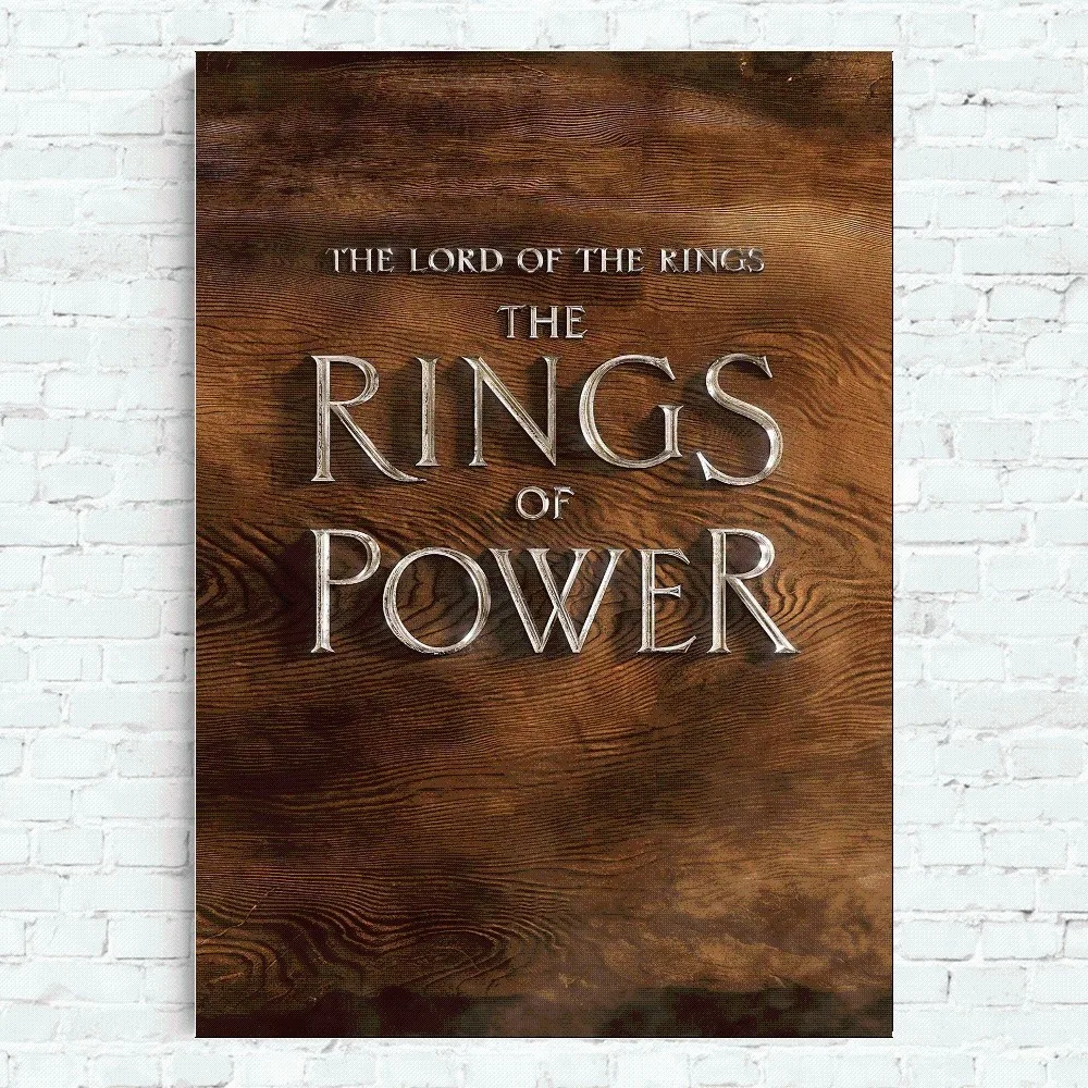 The Lords of the R-Rings Poster Home Office Wall Bedroom Living Room Kitchen Decoration Painting