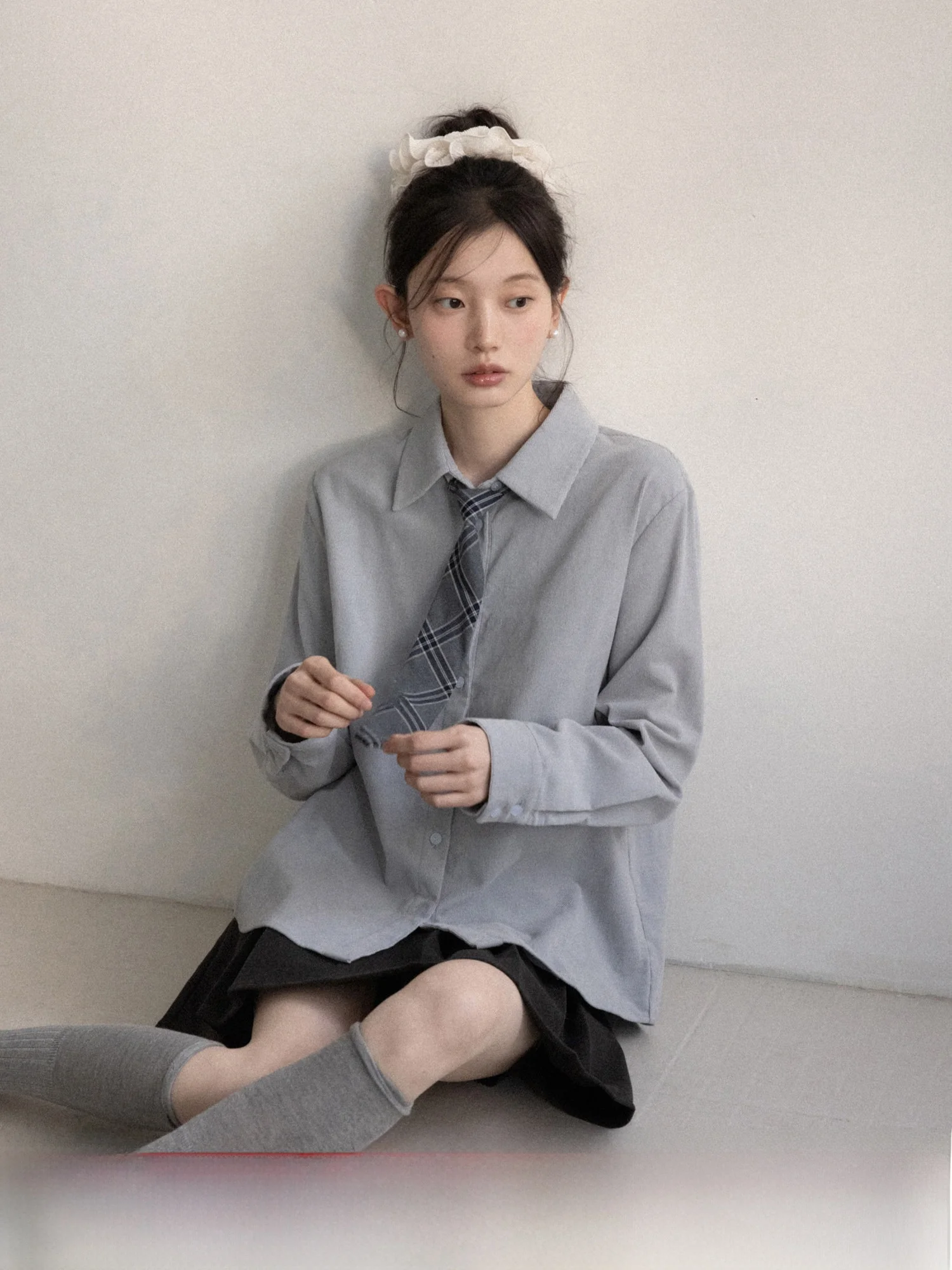 

Loose Long Sve Ne irt Women's Inner Wear Casual Sle Breathable Cotton Long Winter Top Y555940 Y55583