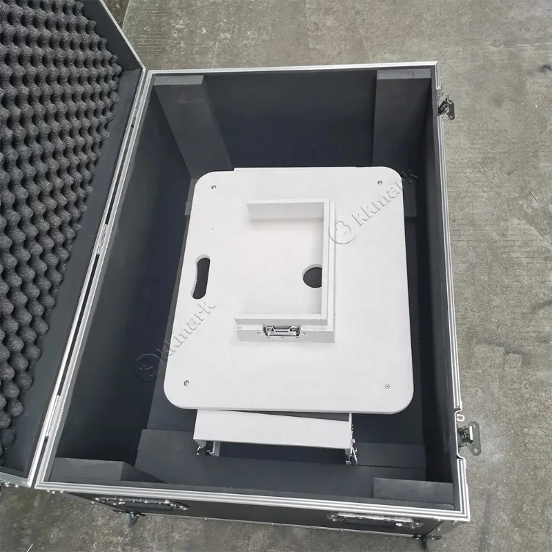 Detachable Assembly Disc Jockey Podium Stand DJ Control Tower DJ Podium for Pioneer XDJDDJCDJ RANE One with Flight case