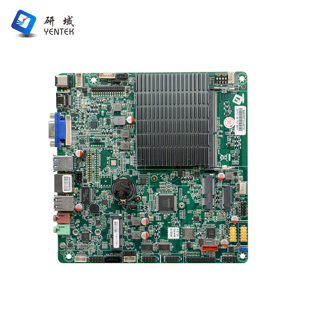 

Motherboard with Processor J4105 DDR4 HD VGA EDP LVDS Industrial Fanless Mainboard Mini Itx Motherboard