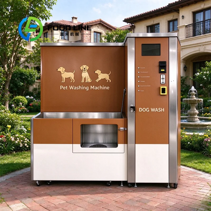 Dog Self Wash Machine Pet Wash Machine Automatic Double Layer Sealed Leak Proof Tub Design Dog Daycare Pet Hotel Top Quality