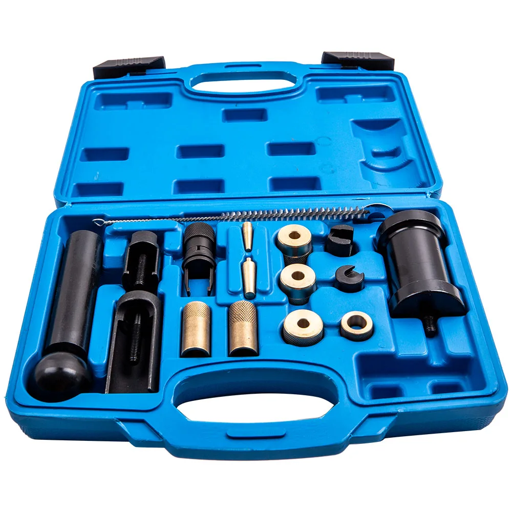 18PcsEngine Injector Puller Removal Installer Tool Kit  For Audi VW 3.0 3.6FSI Engines Repair Set