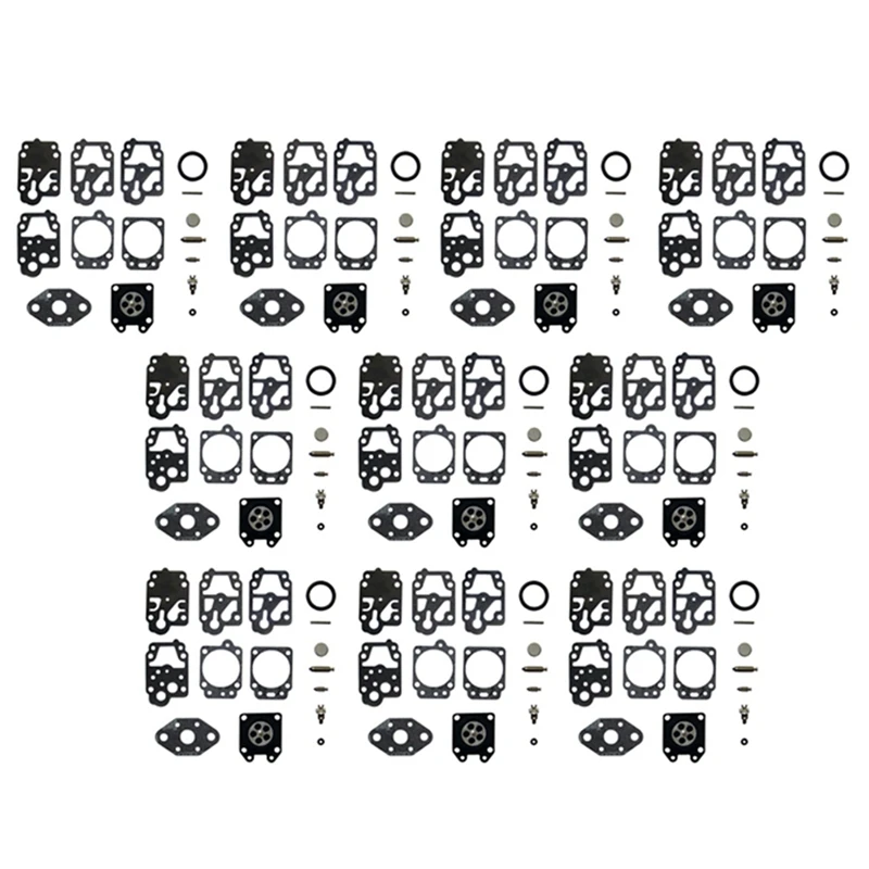 Top!-10 Set Carburetor Repair Rebuild Kit For Walbro K20-WYL WYL-240-1 WYL-242-1 WYL Ryobi Stihl Echo BE01 LE230