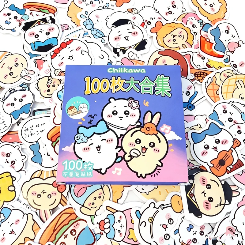 Boxed Sticker Emotion Packaging Decoration Waterproof Sticker Cute Available Now Nagano Gift Decoration