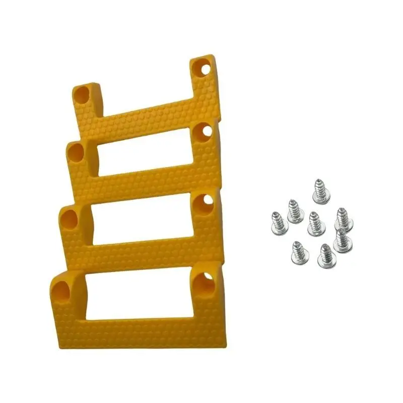 Y1UD 4 Pack Multi Functional Tool Storage Rack Tape Measure Hanger Power Tool Organizers for Home or Professional Environment