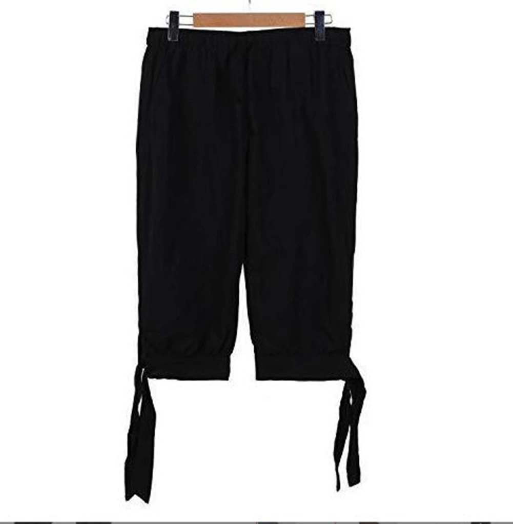 Piratenhosen für Herren, mittelalterliche Renaissance-Cosplay-Hosen, Reiter- und Bauernkostüm, Bloomer-Hosen. – Detail 7