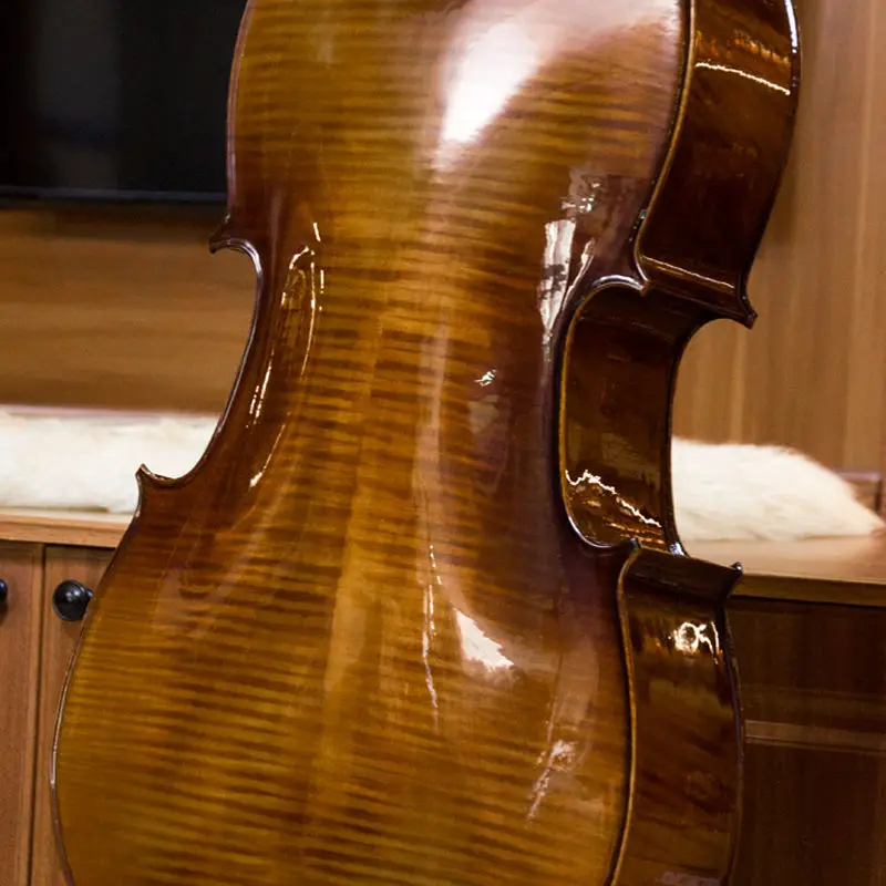 brand Cello Christina C04 handmade Maple solid wood Cello 4/4 Italian vintage oil varnish instrument professional Cello