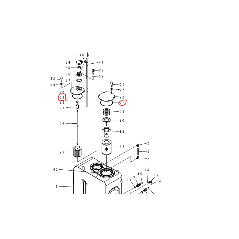 07000-15160,07000-15195, O-RING KOMATSU PC160, PC190, PC220, PC240, PC290, PC300, PC350, RING TANK HYDRAULIC