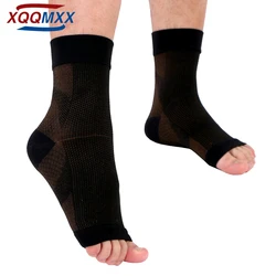 Neuropathy Socks, Copper Ankle Brace Socks & Tendonitis Compression Socks, For Pain Relief and  Plantar Fasciitis for Women Man