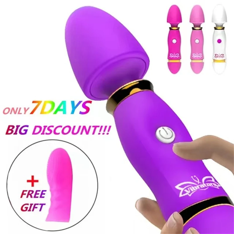 12-speed Vagina vibrator for female magic AV wand massage female masturbator G-spot sex toy store clitoral stimulator