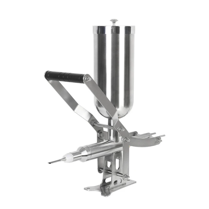 Stainless steel core injection machine Jam household commercial core injection machine Manual biscuit Latin fruit bread core