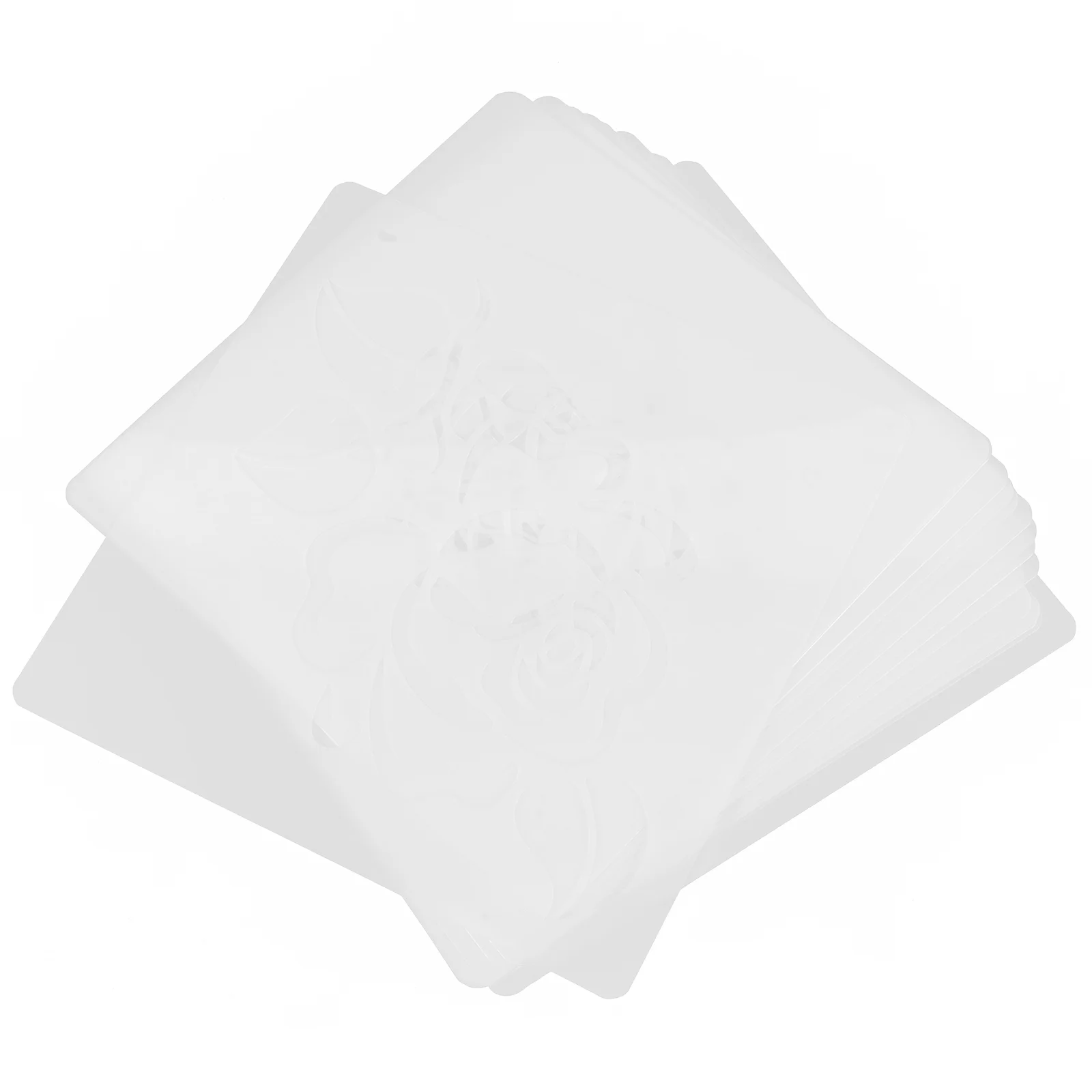 16 Pcs Hand Drawn Hollow Template Paint Stencils The Fence for Painting on Walls