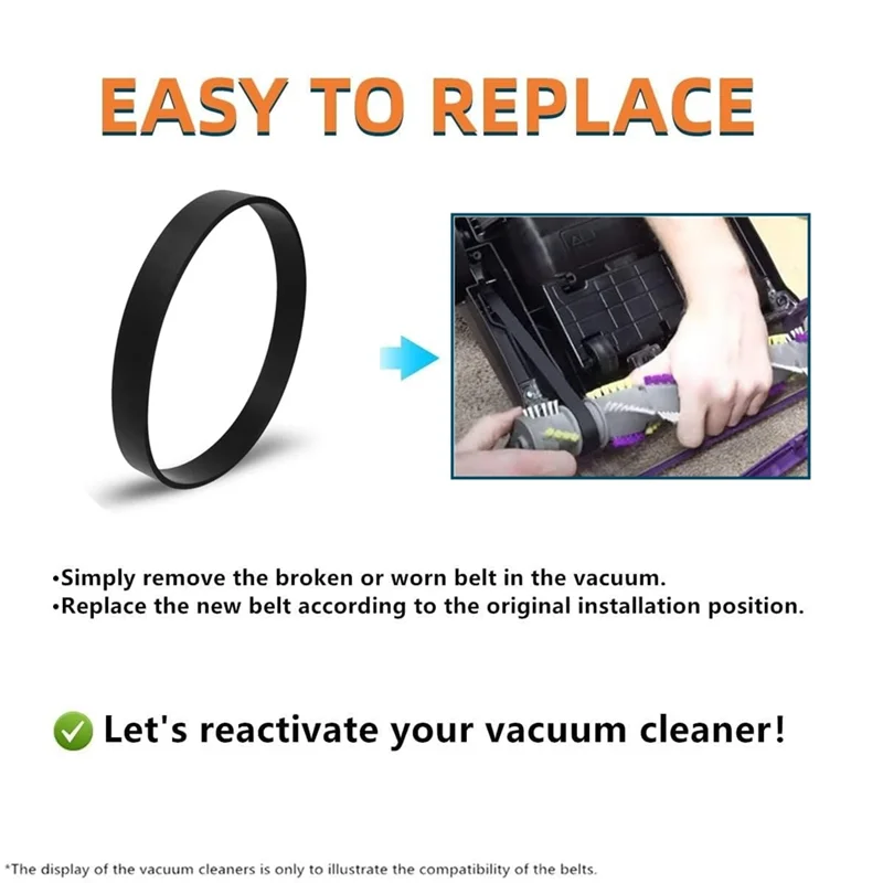 

Vacuum Belts Forbissell Model 2252 2253 2254 22543 2255 2256 2258 2259 2260 2316 1309 1790 1793 Spare Parts A62X