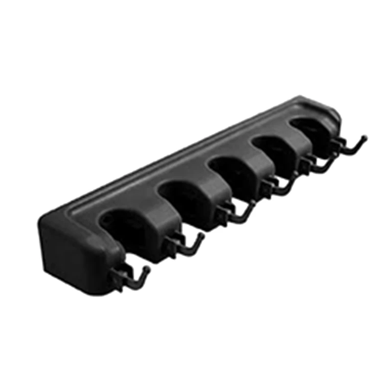 

Wall Mount Heavy Duty Broom Holder Home Garden Garage And Storage Room Tool Organizer Black