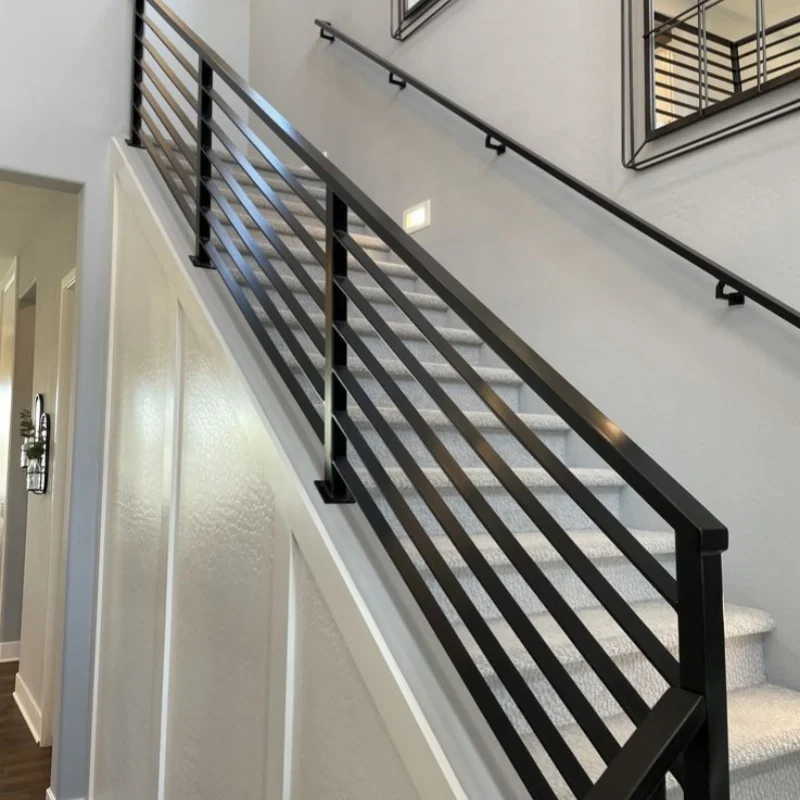 

Перила для помещений/лестничные поручни для вилл на заказ. Алюминиевые поручни для лестниц в минималистичном современном стиле.