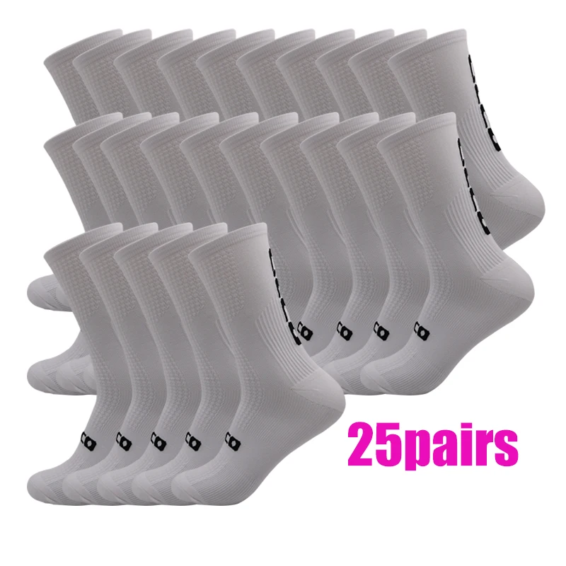 

Велоспорт для носков, 30 пар, мужские и женские профессиональные велосипедные носки для соревнований, спорта на открытом воздухе, фитнеса, бега, оптовая упаковка