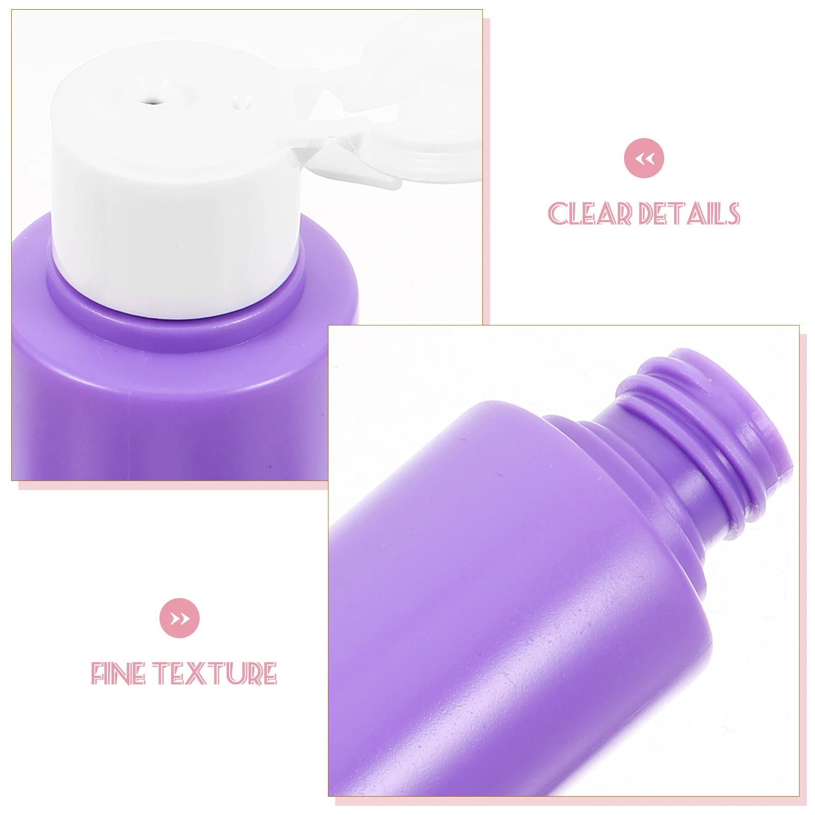 

4Pcs Travel Empty Lotion Bottle Refillable Leakproof Squeeze Bottles for Shampoo Body Lotion Portable Travel Size Dispenser