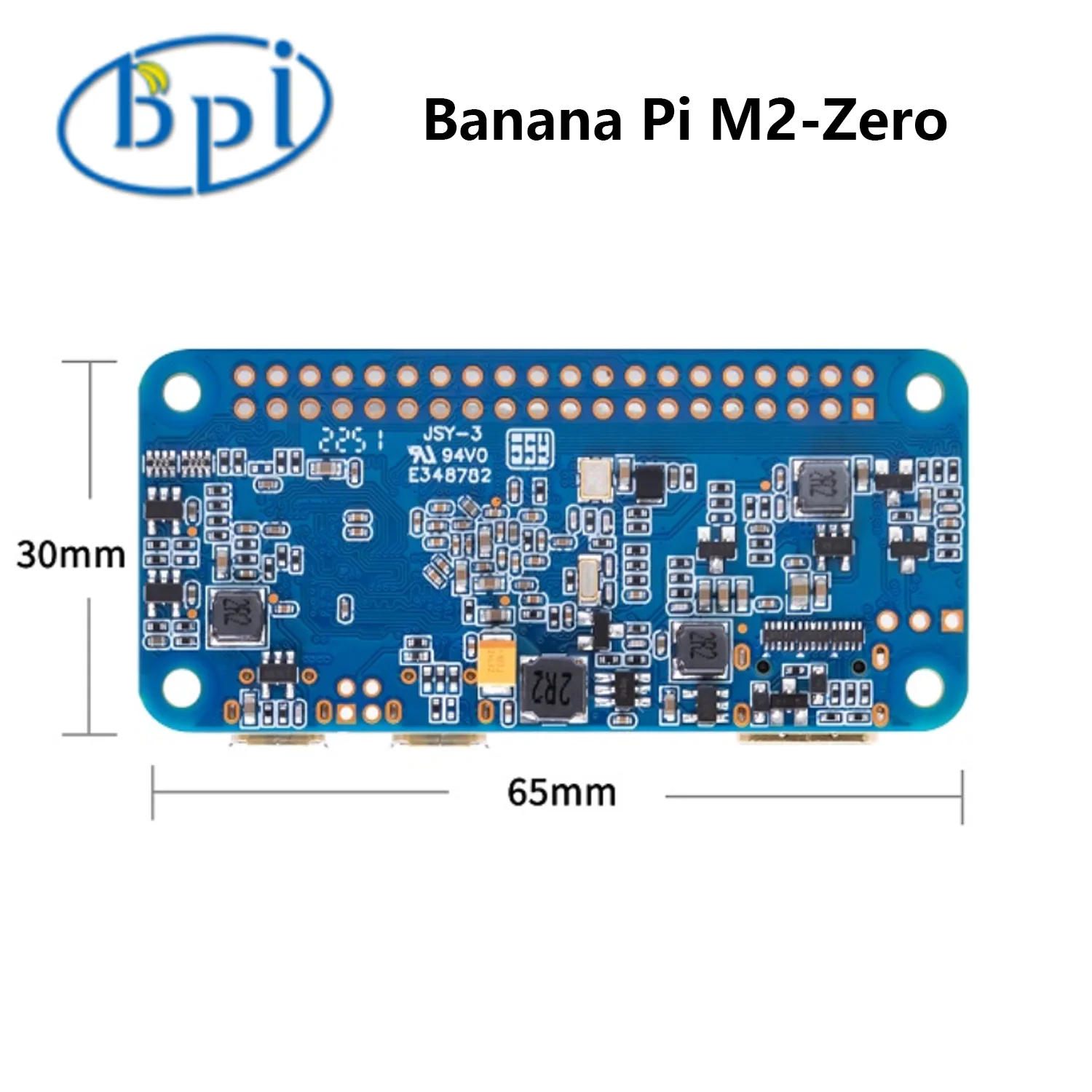 Imagem -06 - Banana pi m2 Placa de Desenvolvimento Zero Bpi-m2 Zero Allwinner h3 Quad-core Cortex-a7 512mb