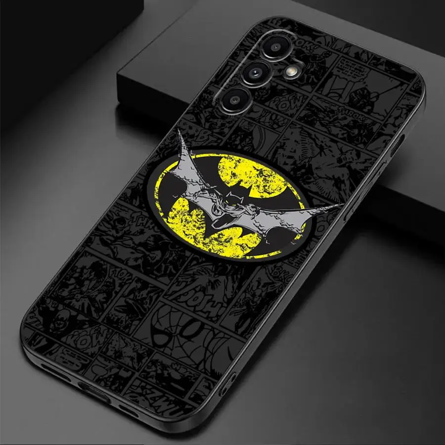 B-Batman Hero phone Case for Samsung A10e A10s A20 A20e A20s A30 A40 A50s A70 A02s A03 Core A03s A04 A04e A05 A06 A21s A31 A41