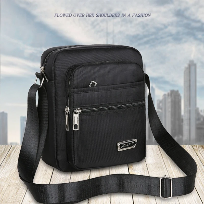 

New Fashionable Crossbody Bag for Men, Multi-layer Coin Purse, Outdoor Commuting, Business Travel, Shoulder Bag, Daily Use