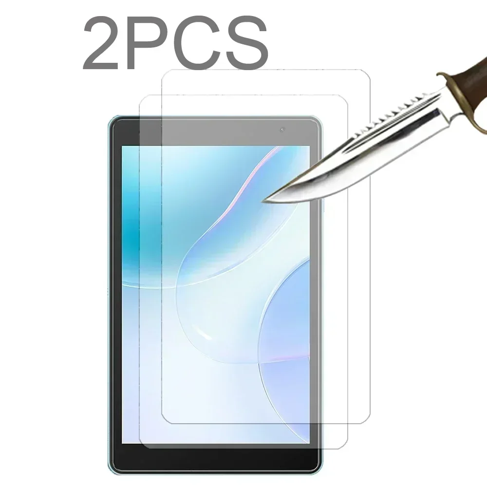 ฟิล์มกระจก2ชิ้นสำหรับ blackview TAB 50 WIFI แท็บเล็ต2023ขนาด8นิ้วอุปกรณ์ป้องกันหน้าจอกระจกนิรภัย
