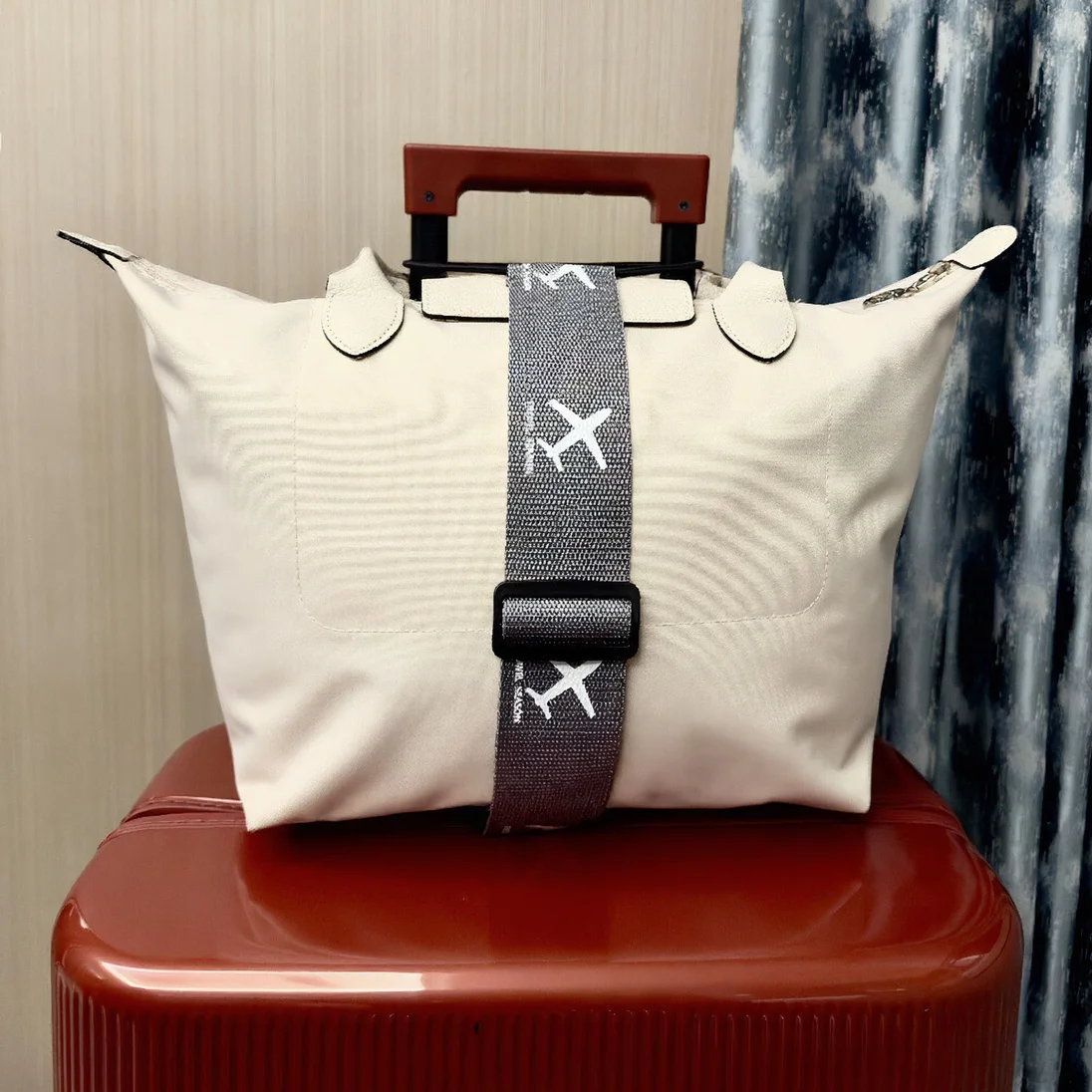 Flugzeugmuster Gepäckgurte Taschen-Bungee-Gurte Verstellbare Kofferriemen, Reisekoffer Elastische Gurte Gepäckzubehör – Detail 20