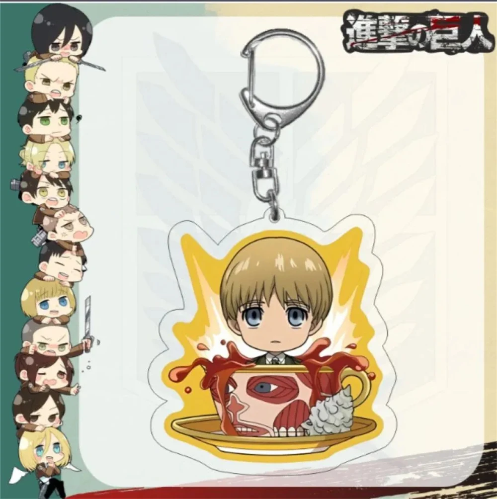 อะนิเมะคอสเพลย์เครื่องแต่งกายจี้อะคริลิคพวงกุญแจพวงกุญแจอุปกรณ์ประกอบฉากของขวัญ