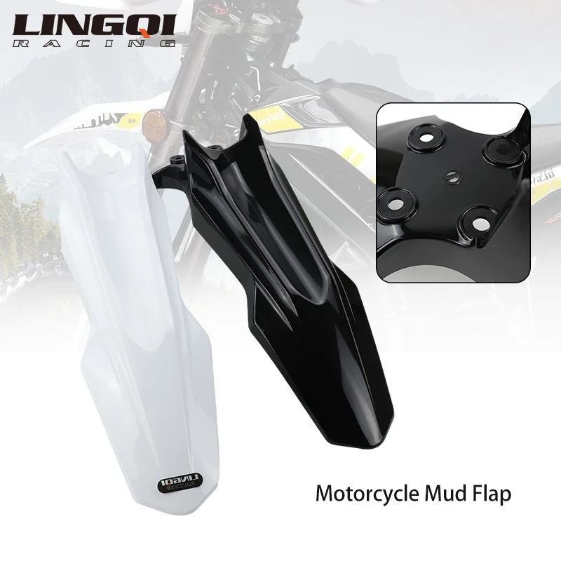 Lingqi racing plástico roda dianteira fender capa branca respingo paralama ptotector para ultra abelha ultrabee bicicleta elétrica original